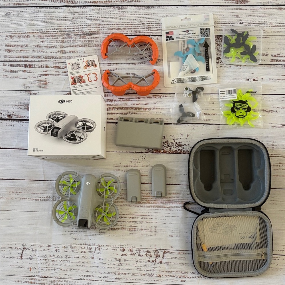 DJI Neo Three Battery Combo Drone & Accessories ❗️Like New❗️